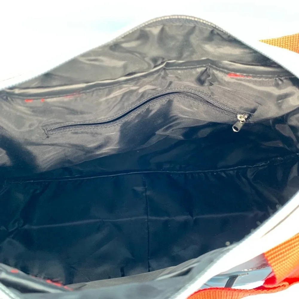Vintage Energy Zone Nylon Gym Bag Red Small Mini Y2K‎